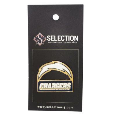 NFL サンディエゴ チャージャース Team Logo & Wordmark Pin ピンバッチ ピンズ PSG