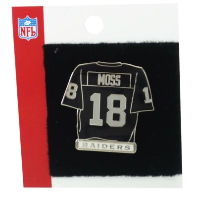 NFL ランディー・モス レイダース Player Jersey Pin ピンバッチ ピンズ PSG ホーム