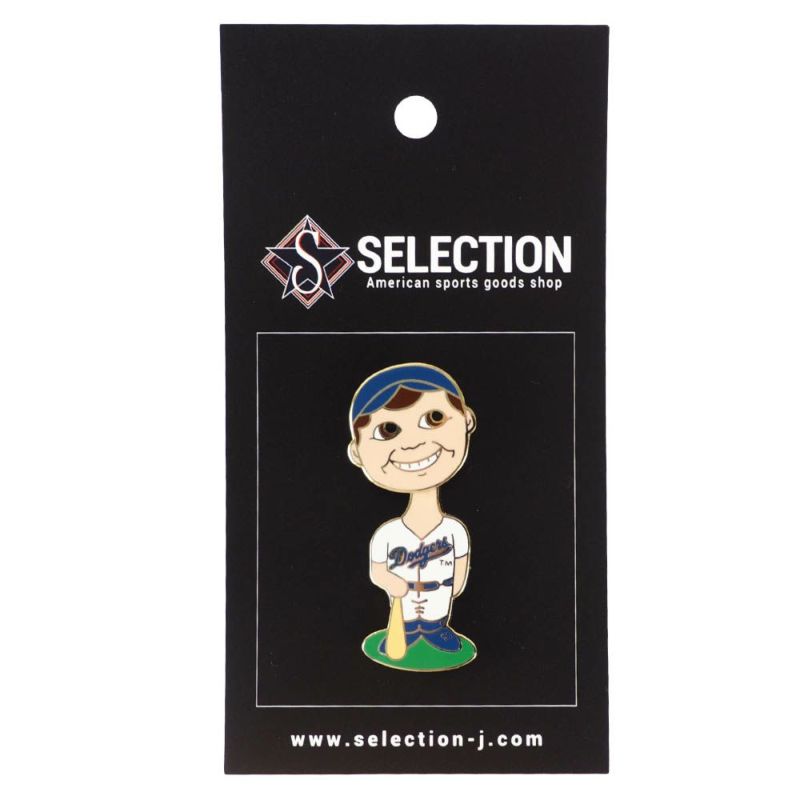 MLB ロサンゼルス・ドジャース Bobblehead Pin ピンバッチ ピンズ PSG