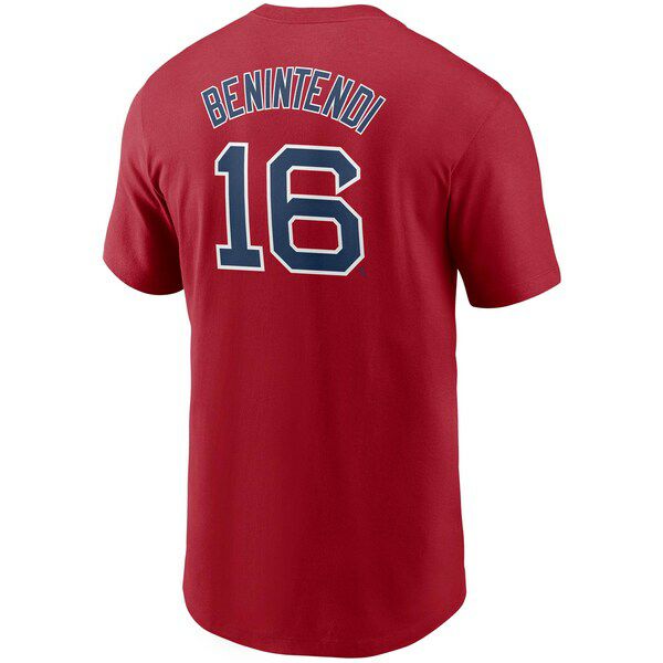 MLB x Nike ネーム&ナンバー Tシャツ
MLB アンドリュー・ベニンテンディ ボストン・レッドソックス Tシャツ ネーム & ナンバー ナイキ/Nike レッド