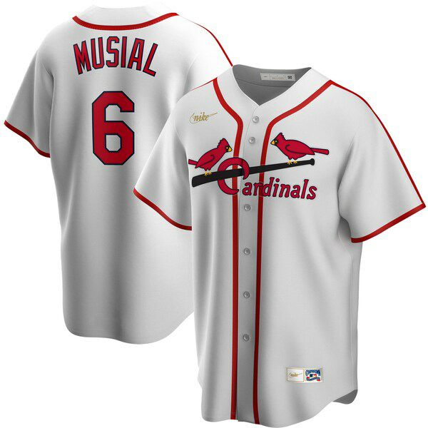 MLB スタン・ミュージアル セントルイス・カージナルス ユニフォーム 