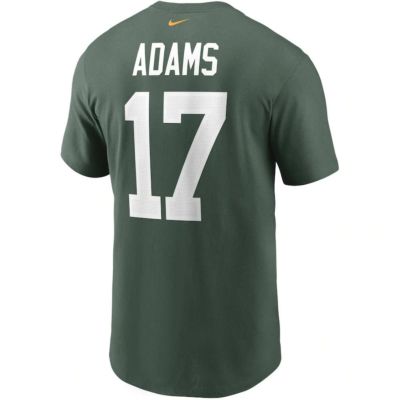 NFL ダヴァンテ・アダムズ パッカーズ Tシャツ ネーム & ナンバー ナイキ/Nike グリーン N199-1【OCSL】