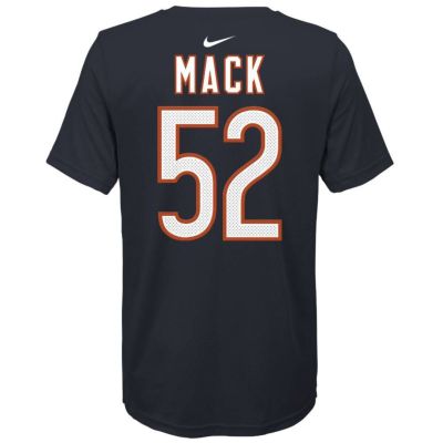 NFL カリル・マック ベアーズ Tシャツ ネーム & ナンバー ナイキ/Nike ネイビー N199-1【OCSL】