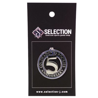 MLB コロラド・ロッキーズ ピンバッチ/ピンズ 5th Anniversary Pin Peter&David