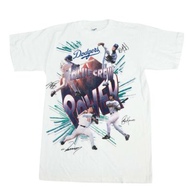 MLB ロサンゼルス・ドジャース Tシャツ Blue Crew Power T-Shirt SGA ホワイト【OCSL】