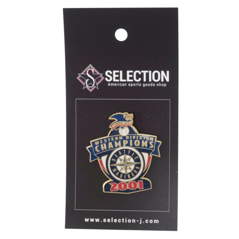 MLB シアトル・マリナーズ 2001 A Season to Remember Pin: Western