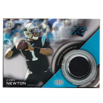 NFL キャム・ニュートン パンサーズ トレーディングカード 2015 Bowman Relics Card  Topps