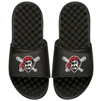 MLB ピッツバーグ・パイレーツ サンダル/シューズ Alternate Logo Slide Sandals ISlide ブラック