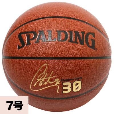 大特価！【直筆サイン入り】ステフィン・カリー SPALDING バスケットボール 直筆サイン入り】 ステファンカリーのバスケットボール販売