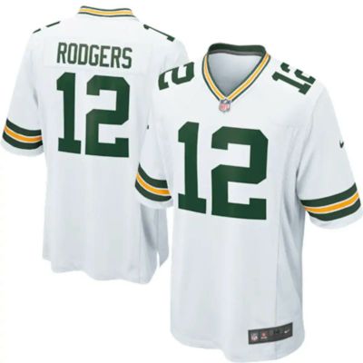 NFL アーロン・ロジャース パッカーズ ユニフォーム/ジャージ Game Jersey ナイキ/Nike ホワイト 23nplf