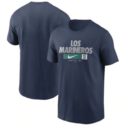MLB シアトル・マリナーズ Tシャツ ローカル ニックネーム ナイキ/Nike ネイビー【OCSL】
