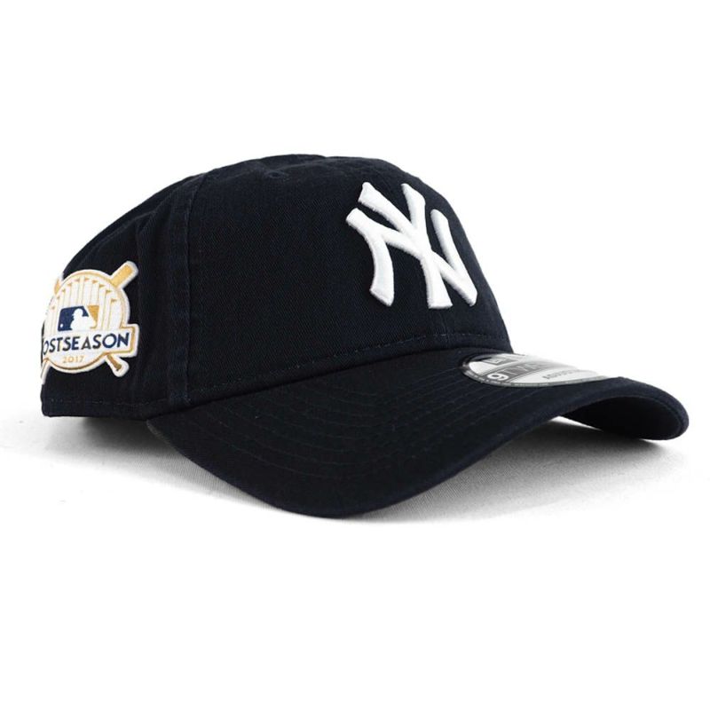 MLB ニューヨーク・ヤンキース キャップ/帽子 2017 Postseason Side Patch 9TWENTY Adjustable Hat  ニューエラ/New Era ネイビー | セレクション | MLB NBA NFL プロ野球グッズ専門店 公式オンラインストア