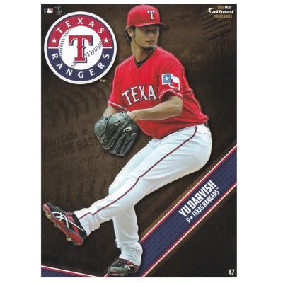 MLB ダルビッシュ有 テキサス・レンジャーズ ステッカー Fathead