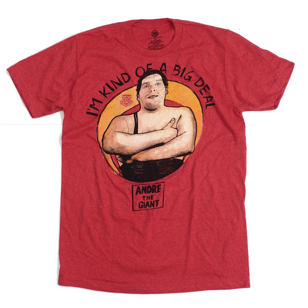 WWE アンドレ・ザ・ジャイアント Tシャツ I'm Kind of A Big WWE アンドレ・ザ・ジャイアント Tシャツ I'm Kind of A Big