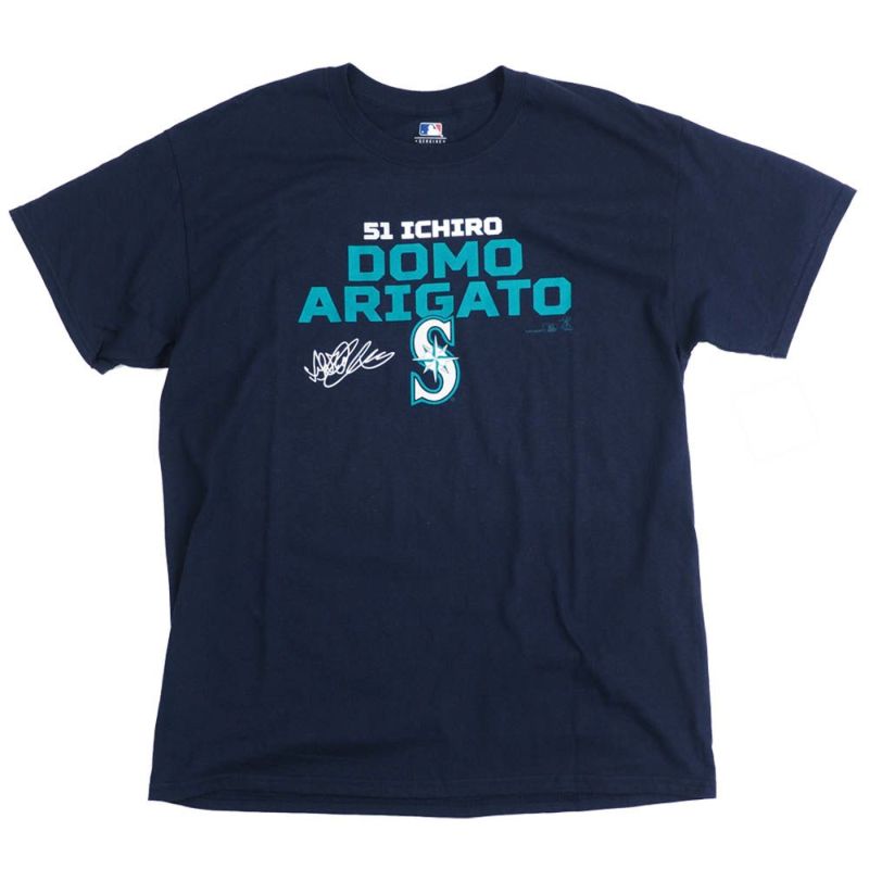 MLB イチロー シアトル・マリナーズ Tシャツ Ichiro Retirement Domo