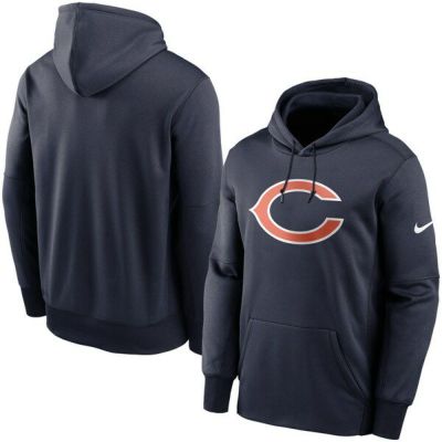 NFL ベアーズ パーカー/フーディー Prime Logo Therma Pullover Hoodie ナイキ/Nike ネイビー NKAQ-CM9【OCSL】 