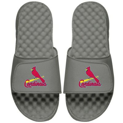 MLB セントルイス・カージナルス サンダル/シューズ Primary Logo Slide Sandals ISlide グレー