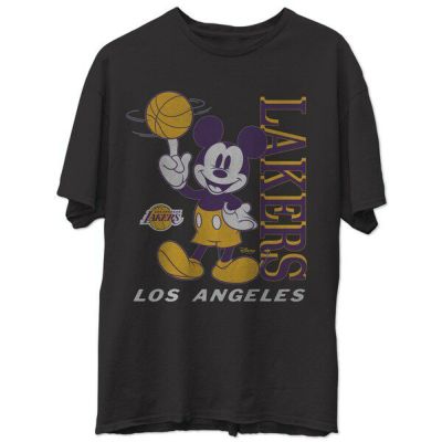 NBA ロサンゼルス・レイカーズ Tシャツ ディズニー ミッキーマウス ...