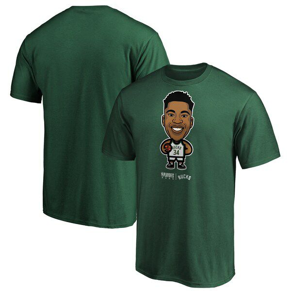 Nba ヤニス アデトクンボ ミルウォーキー バックス Tシャツ Nba プレーオフ Bound Star Player T Shirt グリーン Nbaプレーオフ セレクション Mlb Nba Nfl プロ野球グッズ専門店 公式オンラインストア