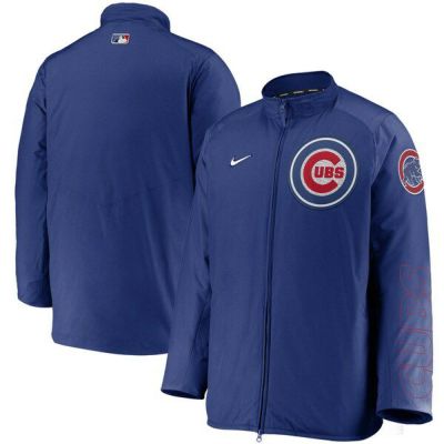MLB シカゴ・カブス ジャケット/アウター Authentic Collection Dugout Full-Zip Jacket ナイキ/Nike ロイヤル