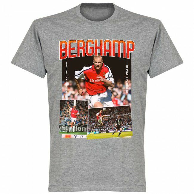 Soccer デニス ベルカンプ アーセナル Tシャツ Old Skool T Shirt Retake グレー セレクション Mlb Nba Nfl プロ野球グッズ専門店 公式オンラインストア