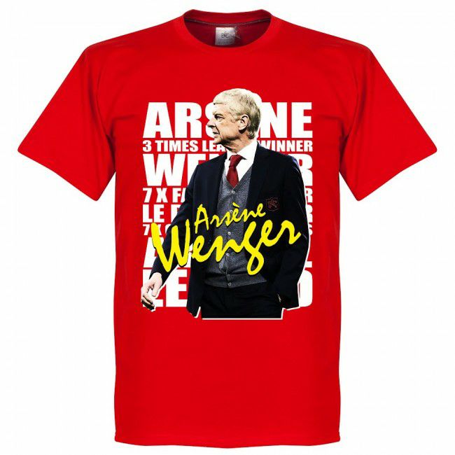 Soccer アーセン ベンゲル アーセナル Tシャツ Legend T Shirt Retake レッド セレクション Mlb Nba Nfl プロ野球グッズ専門店 公式オンラインストア