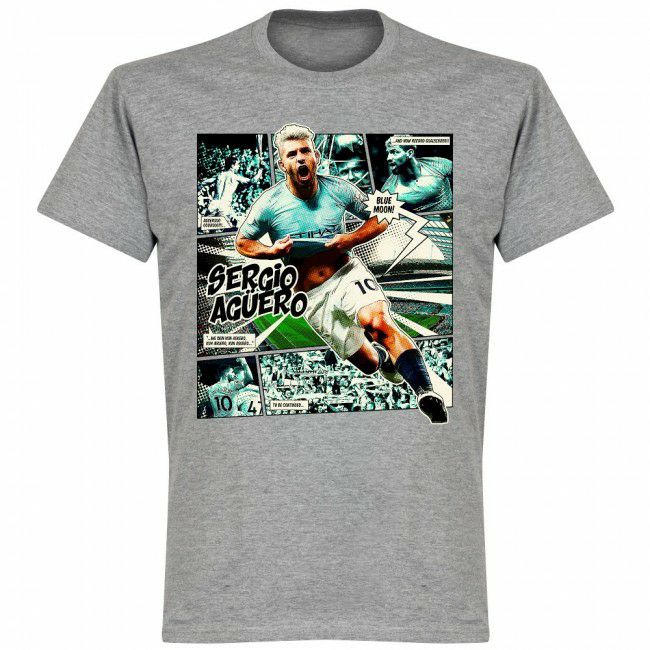 Soccer セルヒオ アグエロ マンチェスター シティ Tシャツ Comic T Shirt Retake グレー セレクション Mlb Nba Nfl プロ野球グッズ専門店 公式オンラインストア Soccer セルヒオ アグエロ マンチェスター シティ Tシャツ Comic T Shirt Retake グレー セレクション Mlb Nba Nfl プロ野球グッズ専門店 公式オンラインストア