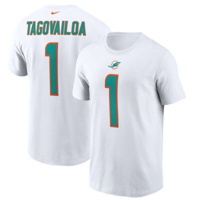 マイアミドルフィンズ タゴヴァイロア選手 ユニフォーム キッズM/ナイキ Youth Nike Tua Tagovailoa Orange Miami Dolphins Inverted