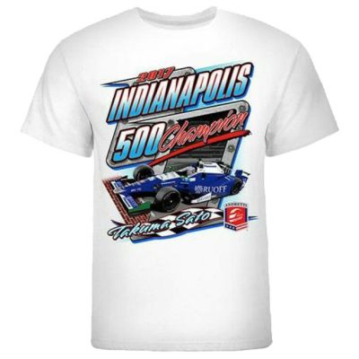 インディ500 佐藤琢磨 Tシャツ 2017 優勝記念 INDY500【OCSL