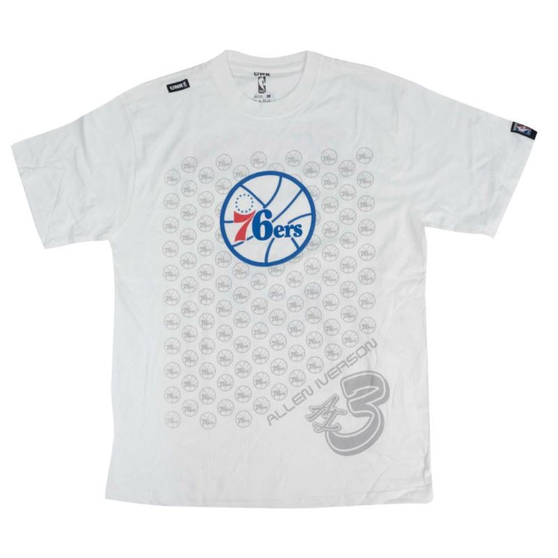 アイバーソン Tシャツ 半袖 NBA Tシャツ シクサーズ 76ers 白 ホワイト アレン・アイバーソン UNK【OCSL】 | セレクション |  MLB NBA NFL プロ野球グッズ専門店 公式オンラインストア