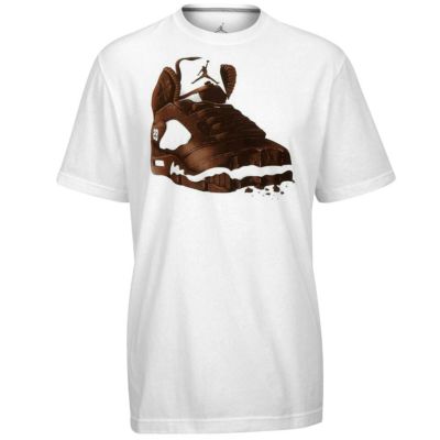 ジョーダン Tシャツ 半袖 JORDAN Tシャツ ホワイト 白 Jordan Retro 5 Oreo T-Shirt【OCSL】