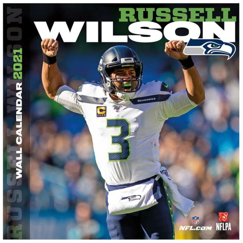 NFLPA Russell Wilson アメリカンフットボール Tシャツ L