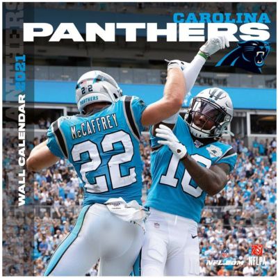 パンサーズ カレンダー NFL 2021年版 チーム 壁掛け ポスター インテリア Turner 