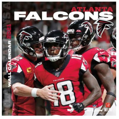 ファルコンズ カレンダー NFL 2021年版 チーム 壁掛け ポスター インテリア Turner 