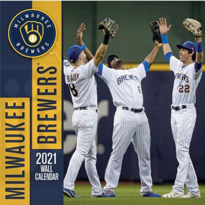 ブリュワーズ カレンダー メジャーリーグ MLB 2021年版 チーム 壁掛け ポスター インテリア Turner 