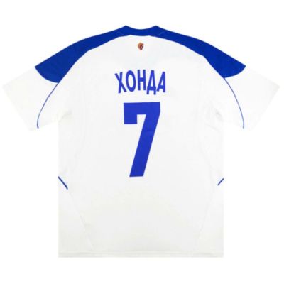 本田圭佑選手　CSKAモスクワ ユニフォーム　未使用タグ付き Reebok CSKAモスクワ 2010 CLユニフォーム ホーム 半袖 18.本田