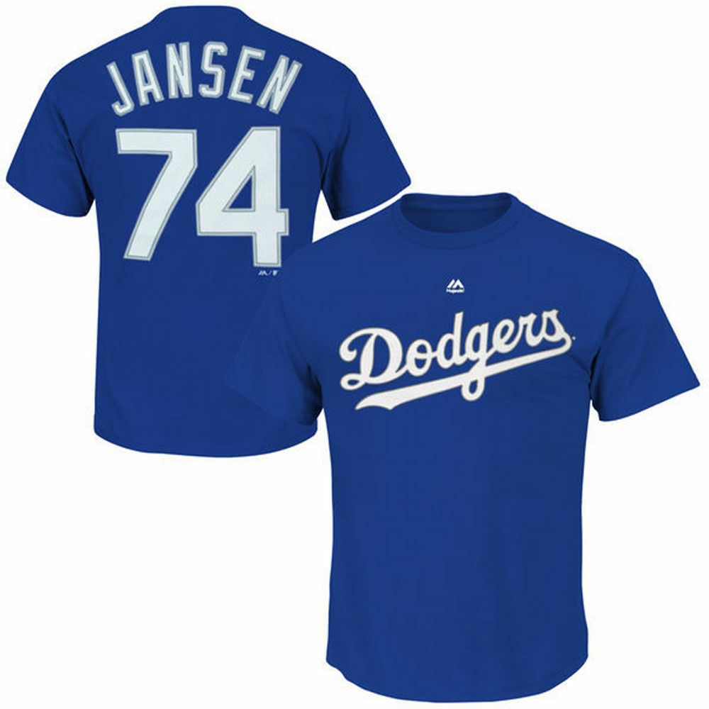 リニューアル記念メガセール Mlb ドジャース ケンリー ジャンセン Tシャツ プレイヤー マジェスティック Majestic ロイヤル 1009ik セレクション Mlb Nba Nfl プロ野球グッズ専門店 公式オンラインストア