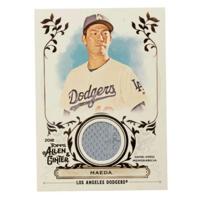 MLB ドジャース 前田健太 トレーディングカード/スポーツカード 2018 アレン&ギンター ジャージカード Topps ロード 1009IK