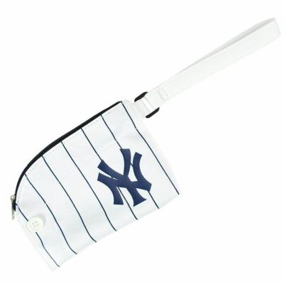 MLB ヤンキース ピンストライプ ジャージー リストレット パース ホワイト 1009IK