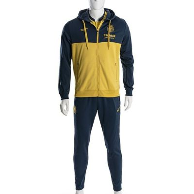 久保建英所属 ビジャレアル ヴィジャレアル トラックスーツ ジャケットパンツ 上下セット 20-21 JOMA ネイビー/イエロー ラ・リーガ