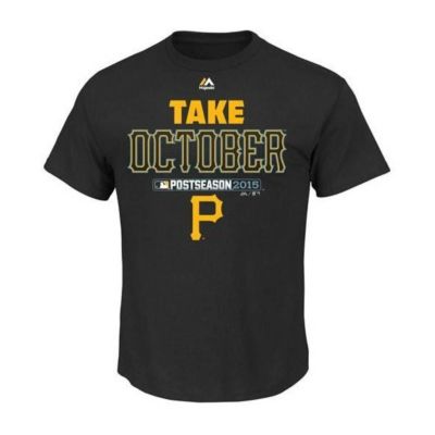 パイレーツ Tシャツ MLB 2015 ポストシーズン進出モデル オーセンティック マジェスティック/Majestic 201014IK 