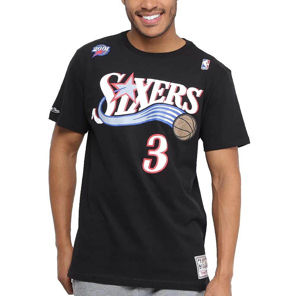 アレン・アイバーソン Tシャツ tシャツ NBA 76ers シクサーズ