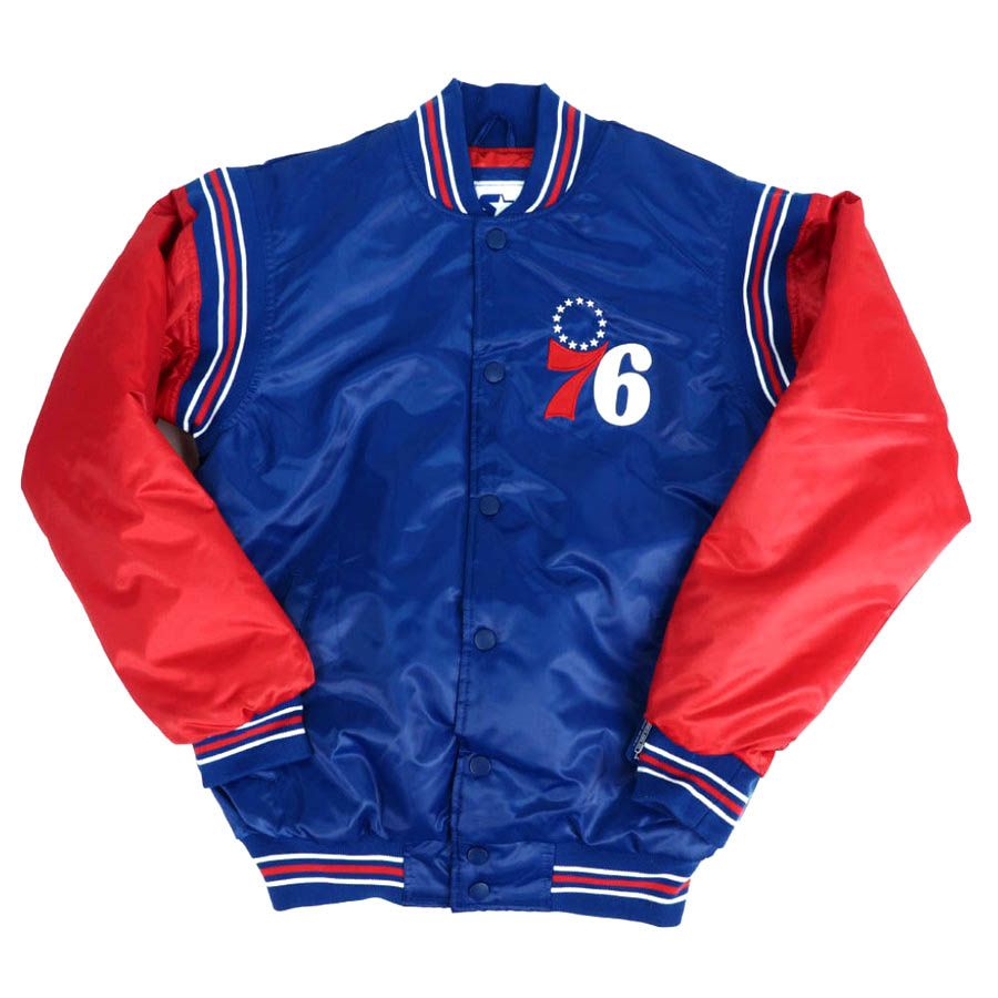 76ers シクサーズ スタジャン NBA スターター Starter STARTER メンズ 