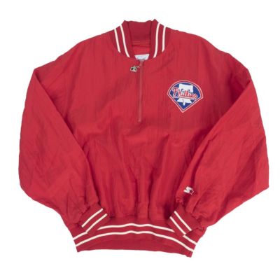 MLB フィリーズ スタジャン Varsity Logo ジャケット フルジップ 