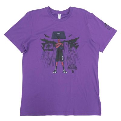 デイミアン・リラード Tシャツ NBA Marvel マーベル Black Panther ブラックパンサー アディダス Adidas パープル
