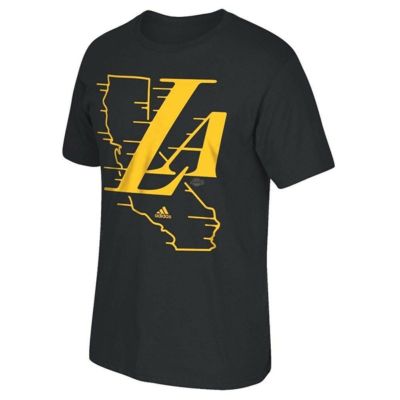 レイカーズ Tシャツ tシャツ メンズ 半袖 NBA アディダス Adidas ブラック
