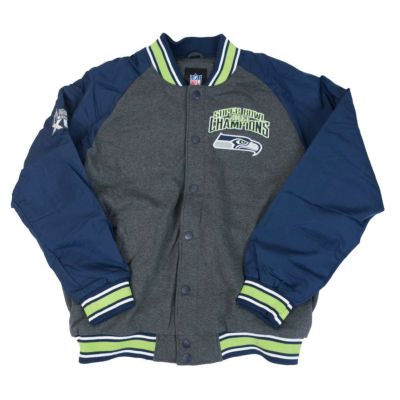 Nfl スタジャン ベアーズ G Iii グレー ネイビー メンズ 長袖 アウター ジャケット セレクション Mlb Nba Nfl プロ野球グッズ専門店 公式オンラインストア