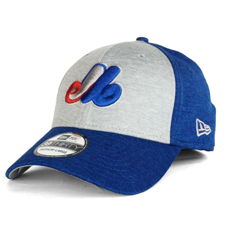 モントリオール・エクスポズ キャップ 帽子 MLB ニューエラ New Era グレー ロイヤル 39THIRTY | セレクション | MLB  NBA NFL プロ野球グッズ専門店 公式オンラインストア