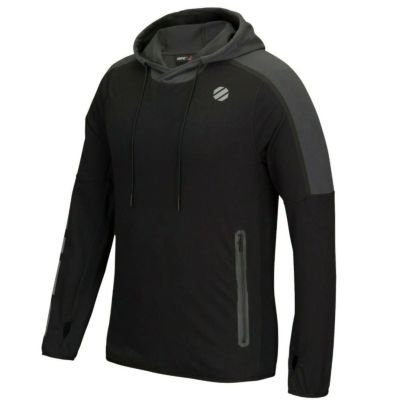 UFC パーカー リーボック/Reebok ブラック メンズ 長袖 プルオーバー フーディー Training Speedwick Performance Pullover