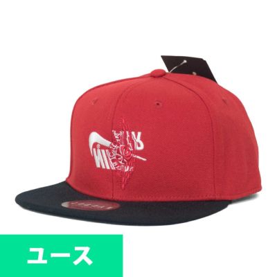 ジョーダン Jordan Jordan キャップ 帽子 ユースサイズ スナップバック フリーサイズ アジャスタブル ブラック セレクション Mlb Nba Nfl プロ野球グッズ専門店 公式オンラインストア